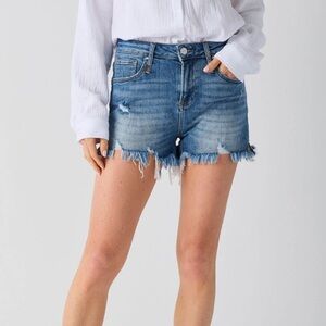 Risen Blue Denim Women's Shorts